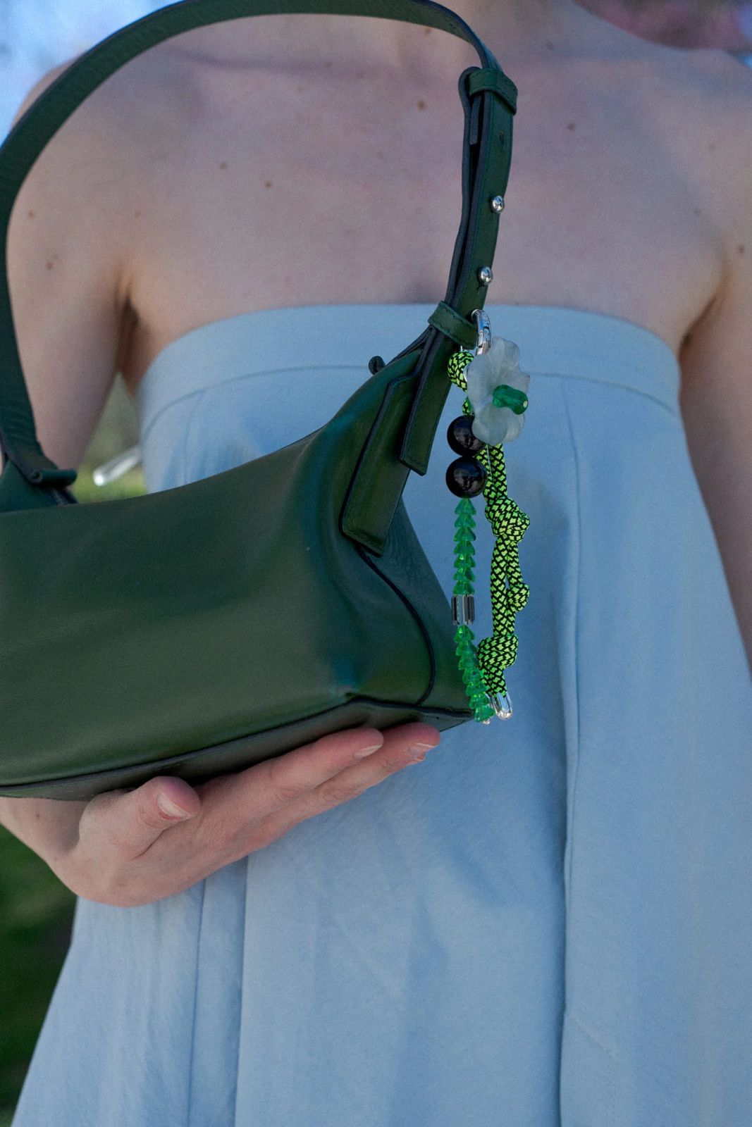 Camelia Bag Charm