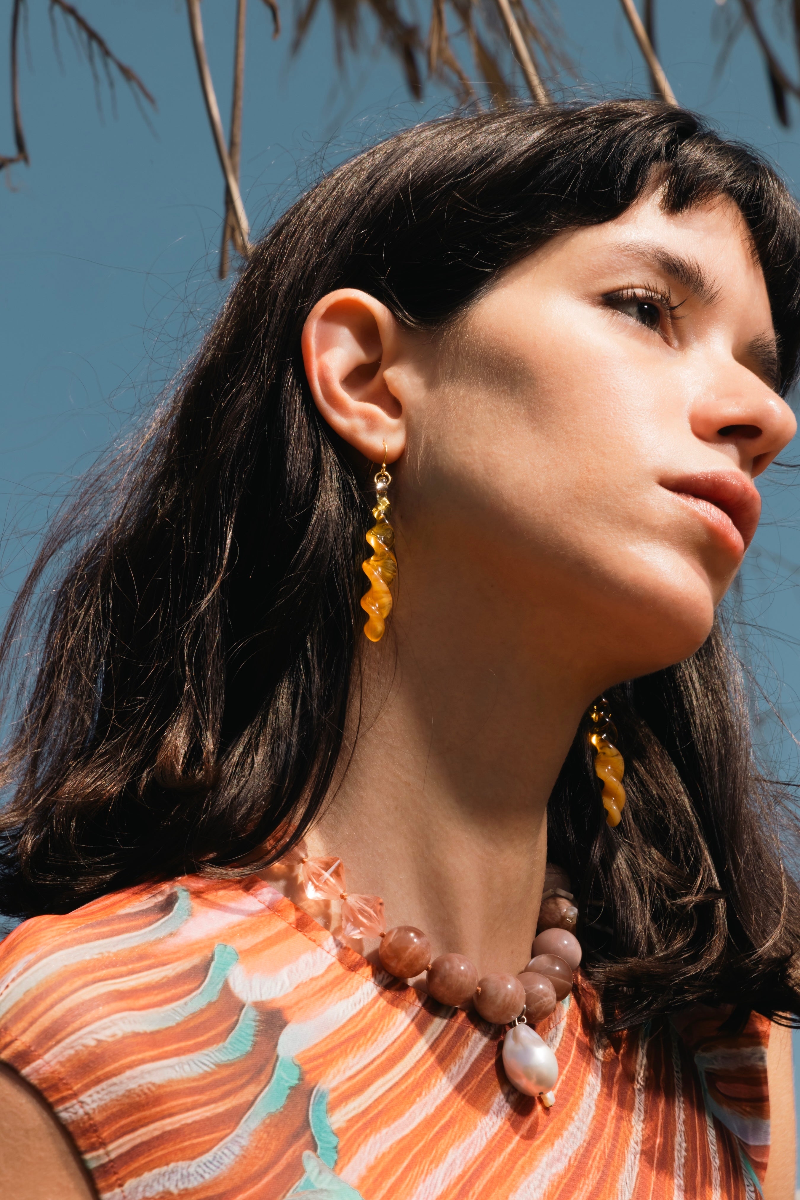 Serpentine Hook Earrings