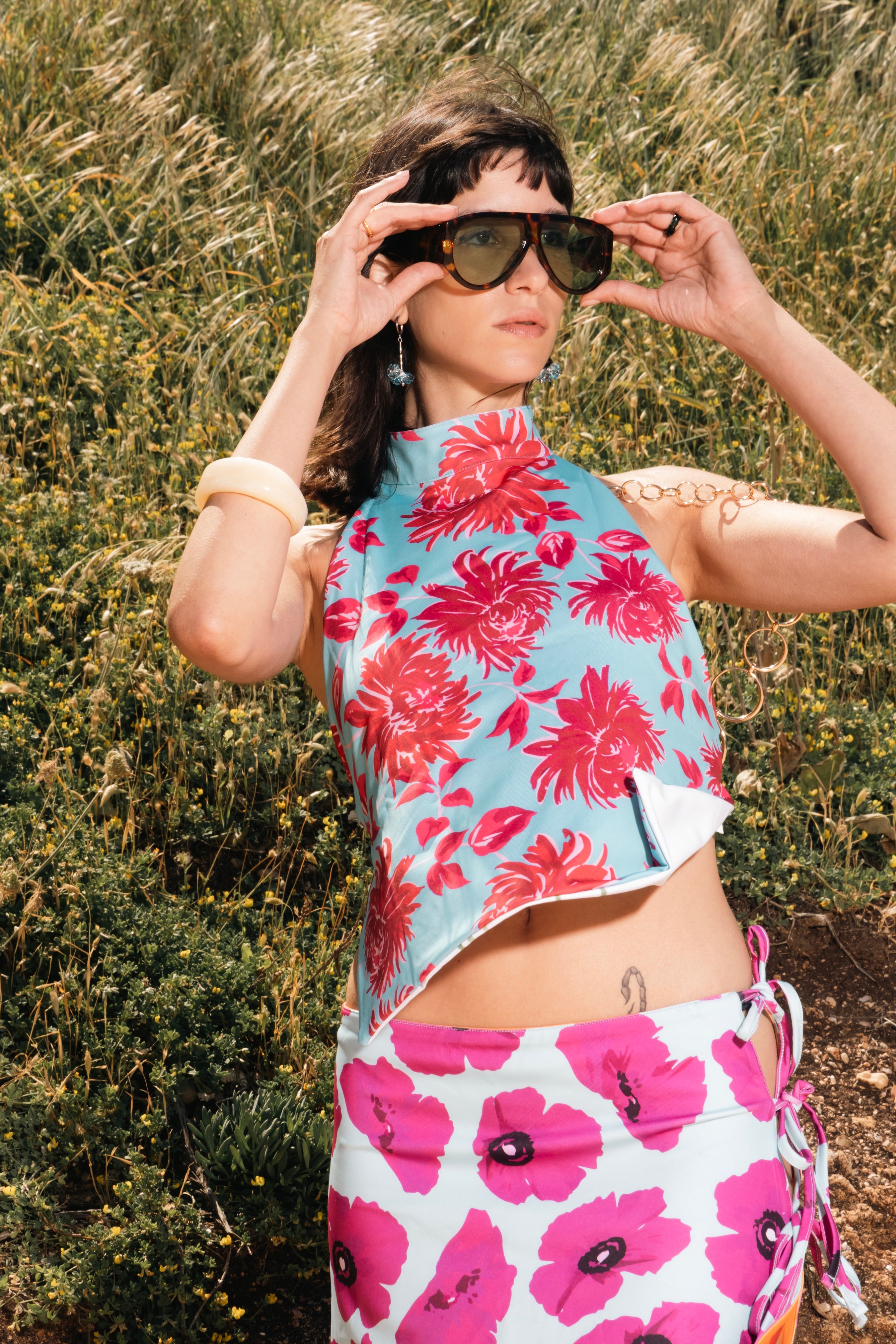 Poppy Reversible Top
